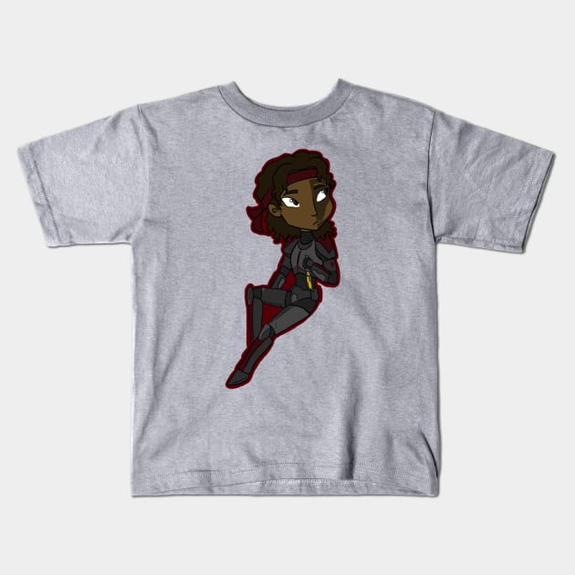 Chibi Hunter Kids T-Shirt by One Creative Ginger